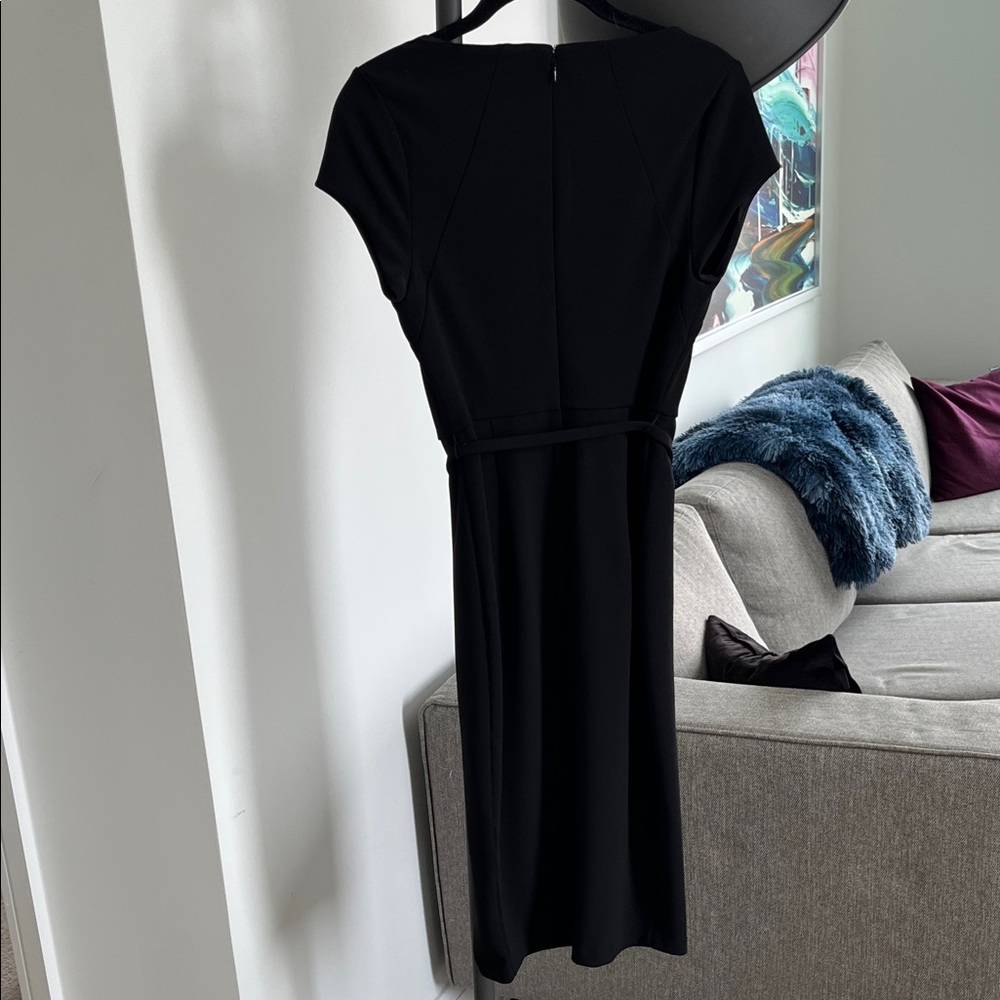 Express Black Belted Sheath Dress (Size XS) - Picture 7 of 7